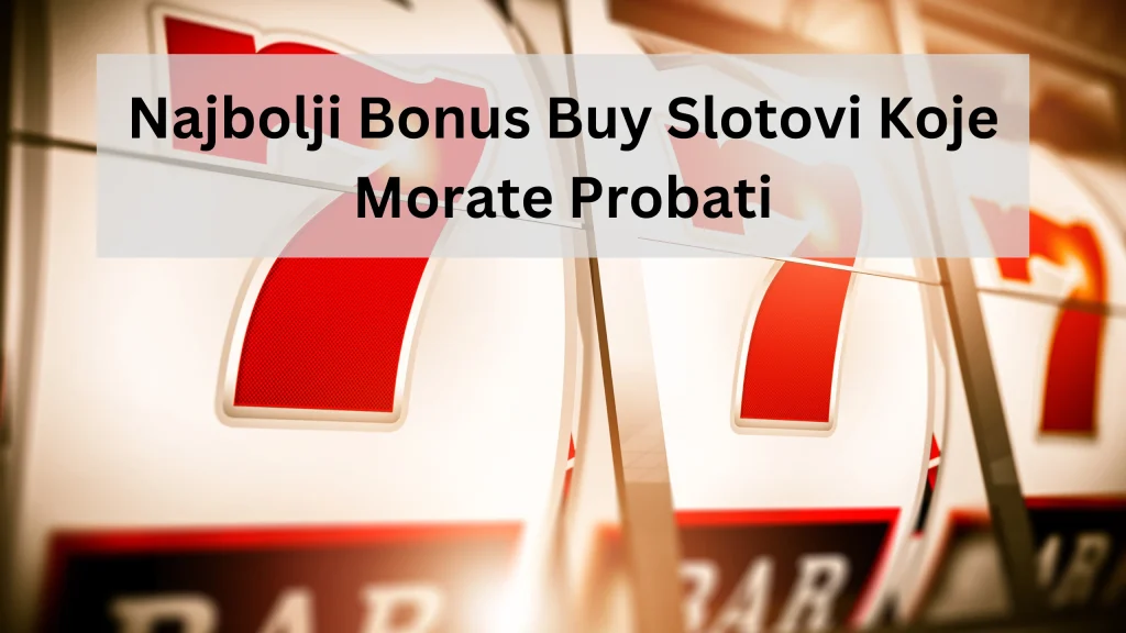 bonus buy slotovi