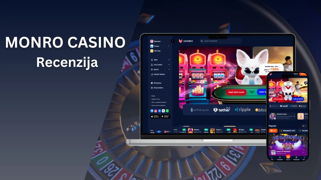 monro casino recenzija